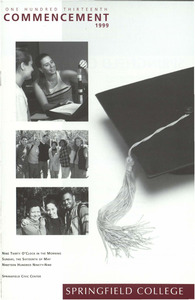 Springfield College Commencement Program (1999)