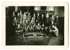 The Springfield College Aquatic Club, 1942