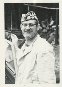 Gene Rich wearing Glengarry Cap