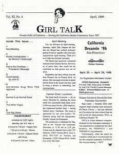 Girl Talk, Vol. 11 No. 4 (April, 1996)