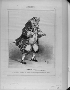 BERNARD LÉON (Rôle de Mignot, dans Marie Mignot) ..... Si vous saviez comme on fait du tort à un cuisinier quand on dérange ses heures!........