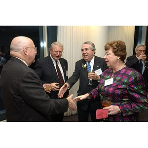 Neal Finnegan and three guests at The National Council Dinner