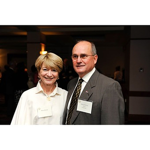 Robert and Denise DiCenso attending NU Night at the Pops