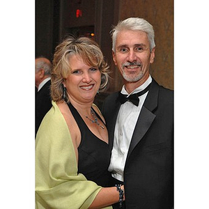 A couple attending the Huntington Society Dinner