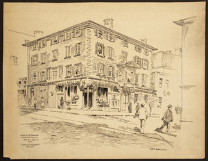 Corner of Leverett and Green Streets, "Johnnie Kelliher's Corner," Boston, Mass., September 14, 1905