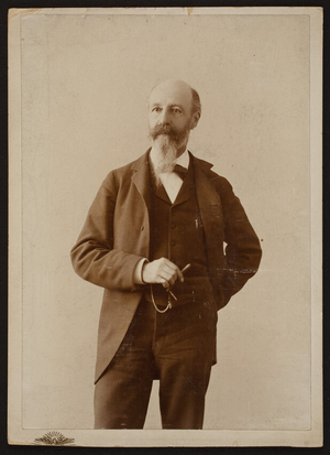 [PP] Three-quarter portrait of William Sumner Appleton, Sr., standing, facing front, 462 Beacon Street, Boston, Mass., December 1894