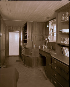 Interior view of the H.H. Richardson House, kitchen, 25 Cottage Street, Brookline, Mass., undated