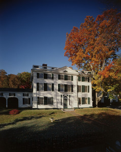 Exterior view, fall, Barrett House, New Ipswich, N.H.