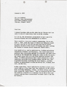 Letter from Mark H. McCormack to Lee Gottlieb