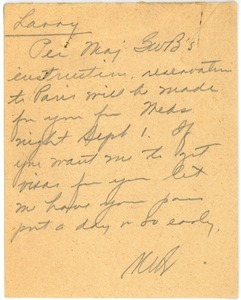 Letter from Kent W. Gurney to Lloyd E. Walsh