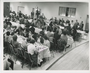 Attendees at Thanksgiving celebration