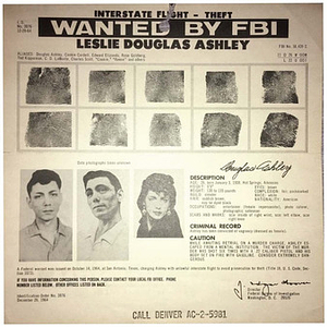 Wanted By FBI: Leslie Douglas Ashley