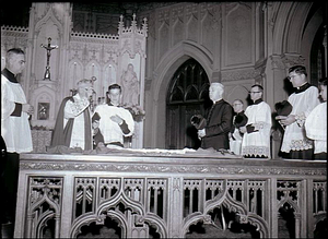 Msgr Hartigan Investiture, November 17, 1957