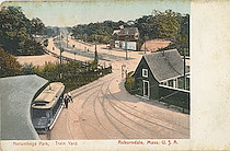Norumbega Park, Train Yard Auburndale, Mass