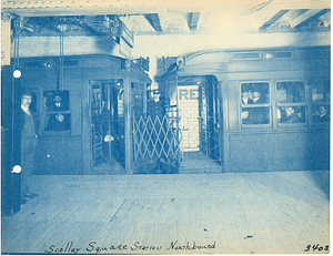 Scollay Square Station, northbound