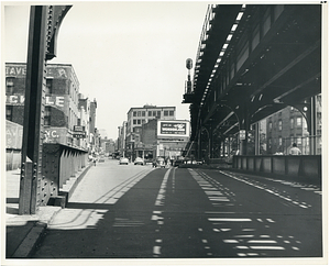 Looking north on Washington Street