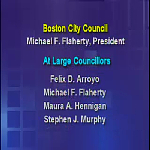 Boston City Council meeting recording, August 3, 2005
