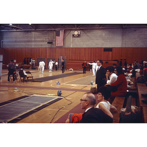 Fencing Contest at Cabot Gym