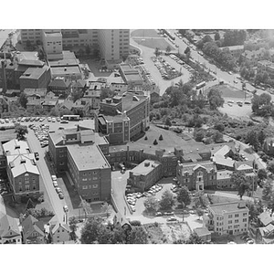 Roxbury, New England Baptist Hospital and the area, Boston, MA