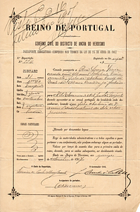 Rosa Vieira Passport