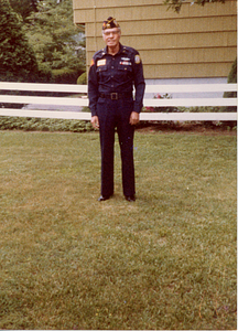 Victor Ares in Army uniform