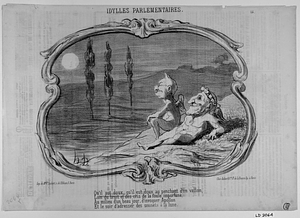 Qu'il est doux, qu'il est doux au penchant d'un vallon, Loin du bruit et des cris de la foule importune. Au milieu d'un beau jour, d'invoquer Apollon Et le soir d'adresser des sonnets à la lune.