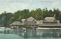 Norumbega Park Boat Houses Auburndale, Mass., U.S.A.