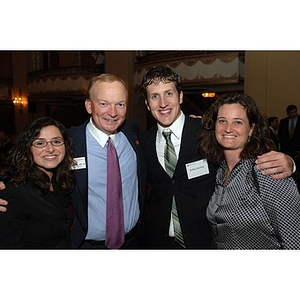 Bobby Kleinau with guests at the Alumni Ball