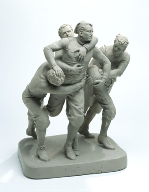 Rogers Group Sculpture - Football