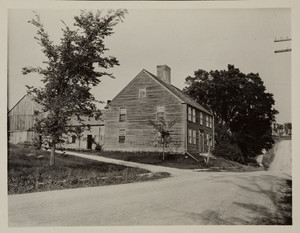 Exterior view of the Bucknam House, Columbia Falls, Maine, August 1921