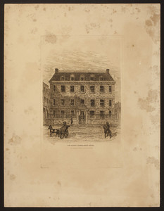 Sir Henry Frankland's House, corner Garden Court and Prince Streets, Boston, Mass.