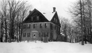 David Reed House, Benton Falls, Me., Exterior View.