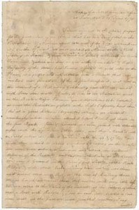 Letter from J. Waller to unidentified recipient, 21 June 1775