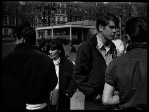 Young people on Cambridge Common