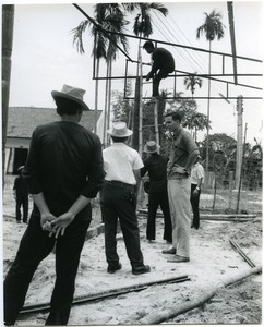 Village construction site