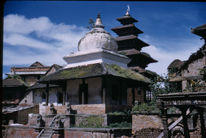 Temple building in Bhaktapur