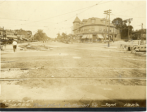 Track work, Mattapan Square