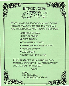Introducing ETVC