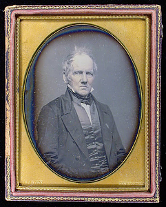 Half-length portrait of an unidentified elderly male