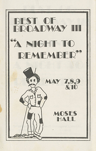 The Best of Broadway III: A Night to Remember program (May 1975)