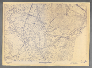 Route 7 Corridor Project topographic map