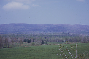 Panorama of Taconics from Mason's Farm, Northwest Hill Road, central section.