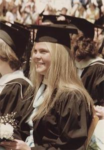 Smiling W'1977 Graduate.