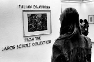 "Italian Drawings From the Janos Scholz Collection" exhibit.