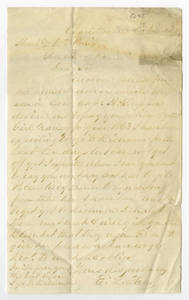 Letters to William Smith from Fant-Fisher