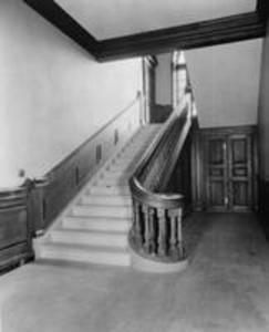 Chapin Library staircase in Stetson Library
