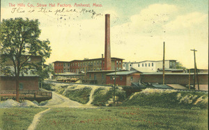 Hills Company hat factory in Amherst