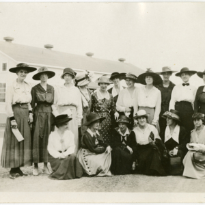 Camp MacArthur - Waco, Texas - World War I - Group photo of women