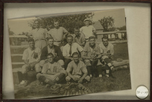 Baseball Team, Halifax, Massachusetts