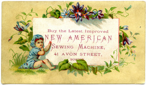 Buy the latest improved new American Sewing Machine
